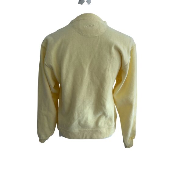 JANSPORT Perdue University Butter Yellow Crewneck Sweatshirt Size Small - Picture 6 of 8